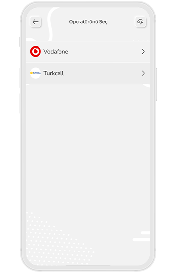 faturasız hatlara turkcell vodafone tl paket yükleme